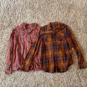 Eddie Bauer Long Sleeve Flannel Combo